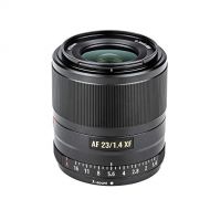 Viltrox 23mm F1.4 XF STM Autofocus Large Aperture APS-C Lens for Fujifilm Cameras X-A1 X-A2 X-A3 X-A10 X-at X-M1 X-M2 X-A20 X-A5 X-T1 X-T10 X-T2 XT-3 X-T20 (Black)