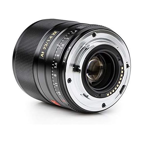  Viltrox 23mm F1.4 XF STM Autofocus Large Aperture APS-C Lens for Fujifilm Cameras X-A1 X-A2 X-A3 X-A10 X-at X-M1 X-M2 X-A20 X-A5 X-T1 X-T10 X-T2 XT-3 X-T20 (Black)