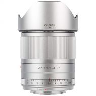 VILTROX 23mm f/1.4 Fuji X Mount 23mm F1.4 Lens Auto Focus APS-C Lens for fujifilm X-Mount Camera (Silver)