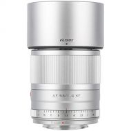 VILTROX 56mm F1.4 f/1.4 XF Autofocus APS-C Portrait Lens for Fuji Fujifilm X-Mount (Silver)