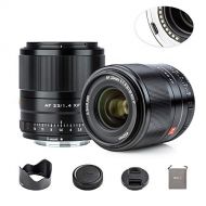 VILTROX 23mm F1.4 Auto Focus APS-C Frame Lens for Fuji X Mount, STM Motor Internal Focus Large Aperture Portrait Fixed Focus Lens for Fujifilm Camera X-A2 X-M1 X-A20 X-T3 X-T100 X-