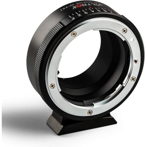  Viltrox NF-FX1 Manual Focus Lens Mount Adapter Compatible with Nikon G&D Mount Series Lens to Fuji FX Mirroless Camera X-T2 X-T3 X-T20 X-T10 X-E3 X-A3 X-PRO2 X-A20 with Aperture Di