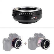VILTROX NF-E Manual-Focus F Mount Lens Adapter to Sony E Mount Camera Body a7/a7s /a7r, Enlarge Aperture
