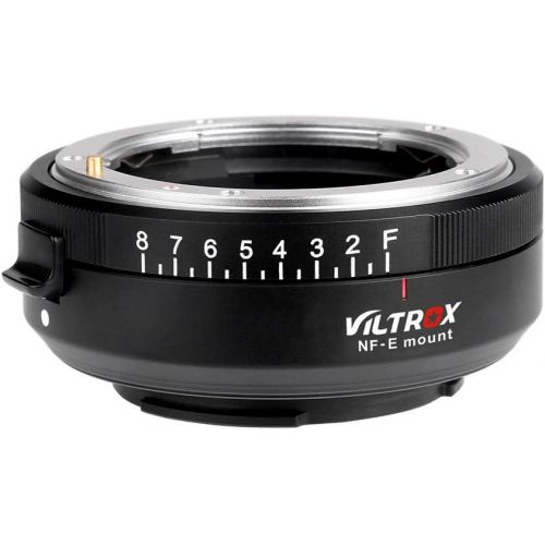  VILTROX NF-E Manual-Focus F Mount Lens Adapter to Sony E Mount Camera Body a7/a7s /a7r, Enlarge Aperture