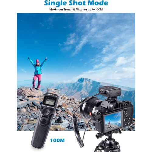  Viltrox Wireless Shutter Timer Remote Release Control Intervalometer for Nikon DSLR Camera D2H D200 D300 D4 D3 D300S D700 D750 D800 D90 D3200 D3300 D5200 D5300 D5500 D5600 D7000 D7