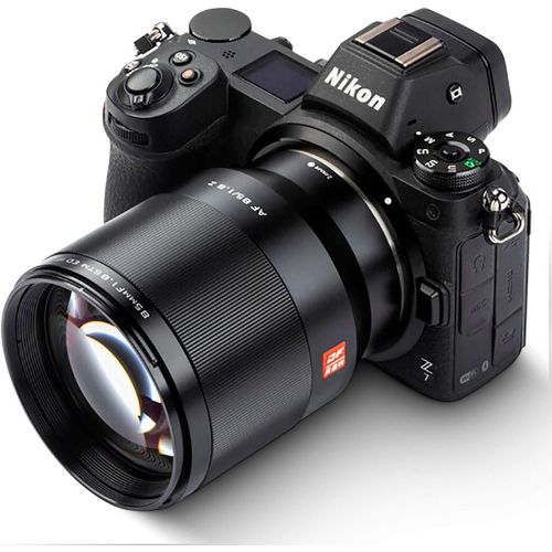  VILTROX 85mm f/1.8 F1.8 STM Auto Focus Full Frame Lens for Nikon Z-Mount Camera Z50/Z5/Z6/Z7/Z6 II with Lens Filter Combo