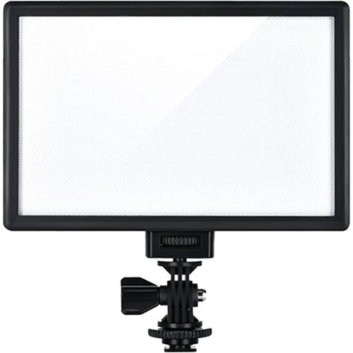  VILTROX L116T On-Camera 3300K-5600K Bi-Color LED Video Light with LCD Display, Dimmable Brightness, CRI 95+ for Conference Podcast Live Broadcast Interview Vlog Lighting (No Batter