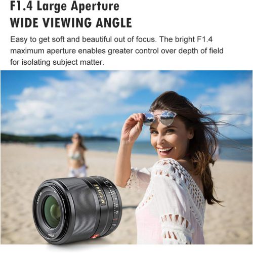  [아마존베스트]Viltrox Autofocus Lens with Large Aperture for Sony E Mount Camera