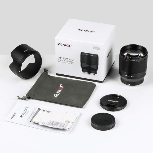  [아마존베스트]VILTROX AF 85 mm F1.8 STM Full Frame Auto Focus Prime Lens Portrait for Nikon Z Mount Cameras