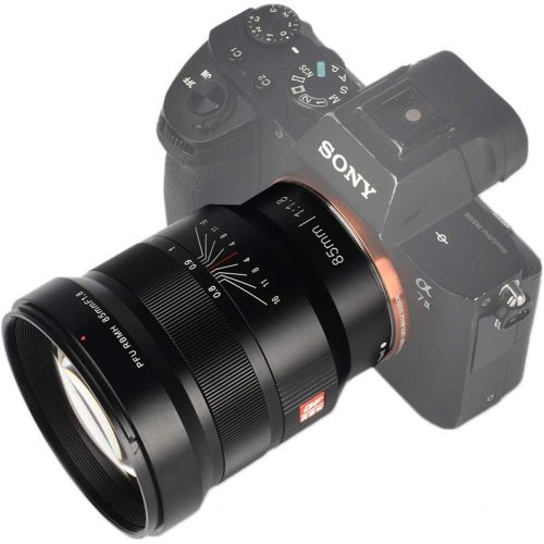  VILTROX Viltrox 85mm F1.8 Full Frame Manual Focus Lens Standard Medium Portrait Lens Supports EXIF Information Transmission,Automatic APER for Sony E Mount A7 A7III A7RIII A7RII A7II A9