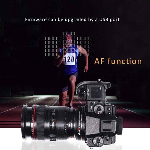  VILTROX EF-GFX Mount Adapter for Canon EF EF-S Lenses to Fuji GFX-Mount Medium-Format Cameras FUJIFILM GFX 50S GFX 50R