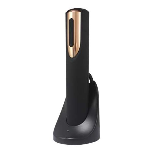  [아마존베스트]Vin Fresco Electric Wine Opener, Automatic Electric Wine Bottle Corkscrew Opener with Foil Cutter, Rechargeable Wine Openers (Rose Gold & Black)