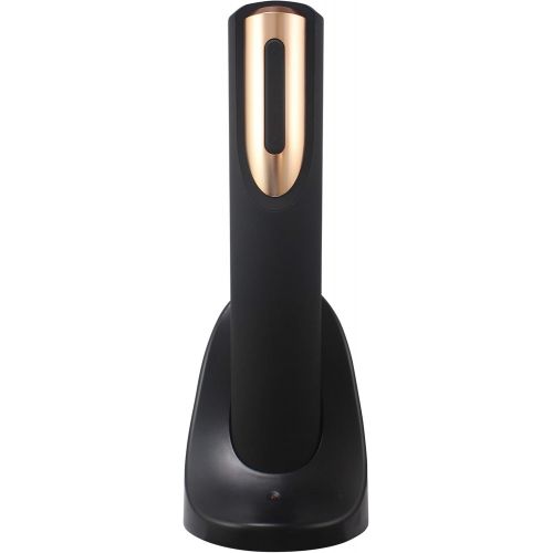  [아마존베스트]Vin Fresco Electric Wine Opener, Automatic Electric Wine Bottle Corkscrew Opener with Foil Cutter, Rechargeable Wine Openers (Rose Gold & Black)