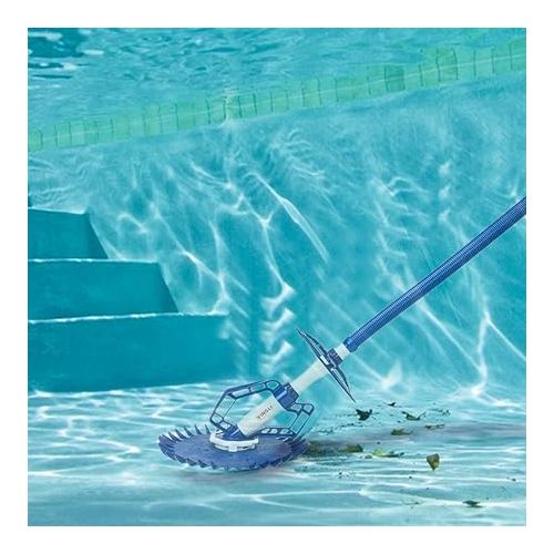  VINGLI Pool Vacuum Above Ground Indoor Outdoor Automatic Swimming Pool Cleaner Sweep Sweeper