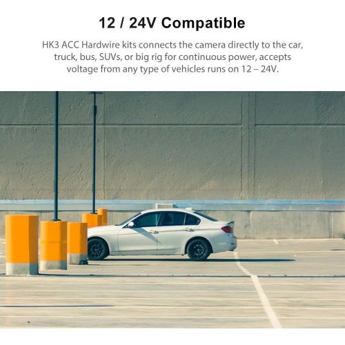  [아마존베스트]VIOFO HK3 ACC Hardwire Kit for A129, A129 Plus, A129 PRO, A129 IR, A119V3, Enables Parking Mode, Low Voltage Protection