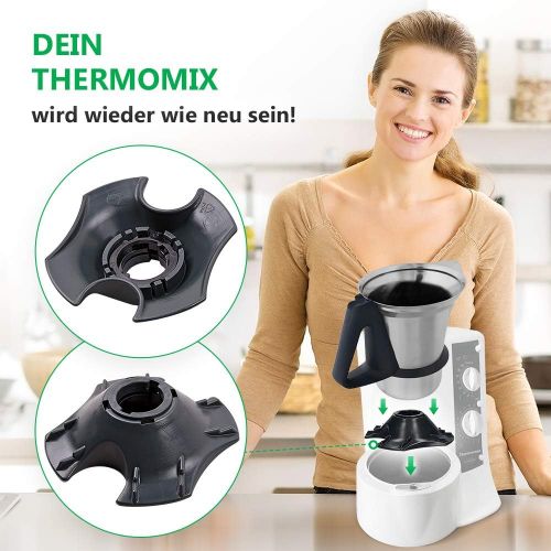  VIOKS Messereinsatz-Fuss fuer die Vorwerk Thermomix TM21 Kuechenmaschine Ersatzteile