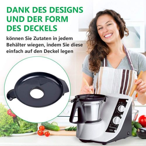  VIOKS Deckel Mixtopf Mixtopf-Deckel fuer Vorwerk Thermomix TM21 Kuechenmaschine Thermomix Mixtopfdeckel TM 21