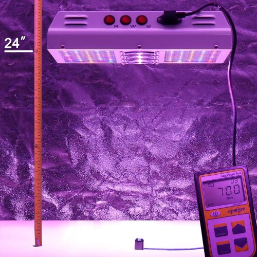  [아마존핫딜][아마존 핫딜] VIPARSPECTRA PAR600 600W 12-Band LED Grow Light - 3-Switches Full Spectrum for Indoor Plants Veg and Flower