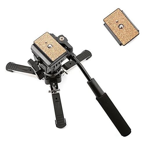  [아마존베스트]VIPHOTO Digital Photography Tripod and Monopod with Levelling Fluid and Support for Canon Nikon DSLR Camera