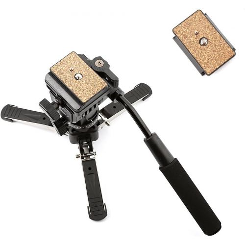  [아마존베스트]VIPHOTO Digital Photography Tripod and Monopod with Levelling Fluid and Support for Canon Nikon DSLR Camera