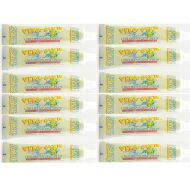 12 Pk VITA-MYR Childrens Xylitol Orange Natural Toothpaste 5.4 Oz - Gluten Free, Vegan, No...