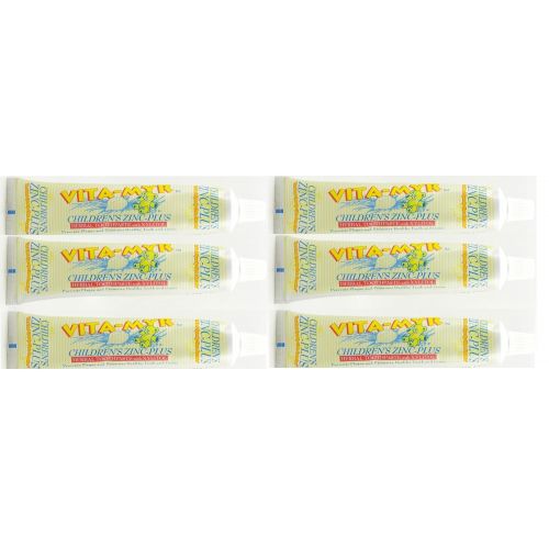  6 Pack VITA-MYR Children’s Xylitol Orange Natural Toothpaste 5.4 Oz - Gluten Free, Vegan, No...