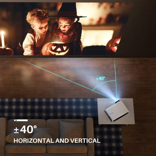  [아마존핫딜][아마존 핫딜] VIVIMAGE Explore 3 Native 1920 x 1080P Projector, 6000 Lux Full HD LCD Led Home Theater Video Projector Compatible with TV Stick, HDMI, VGA, USB, Smartphone, PC, TV Box, PS4