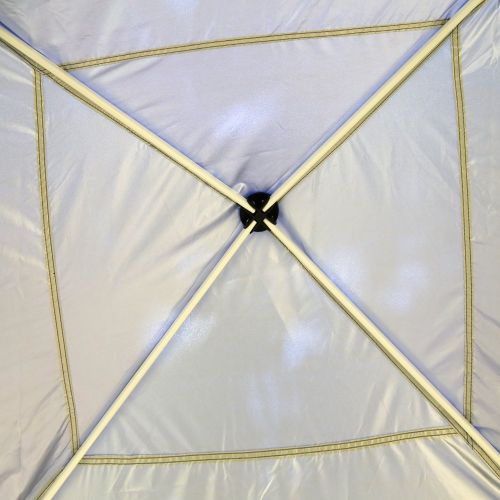 비보 VIVOHOME 210D Oxford Outdoor Easy Pop Up Canopy Screen Party Tent with Mesh Side Walls