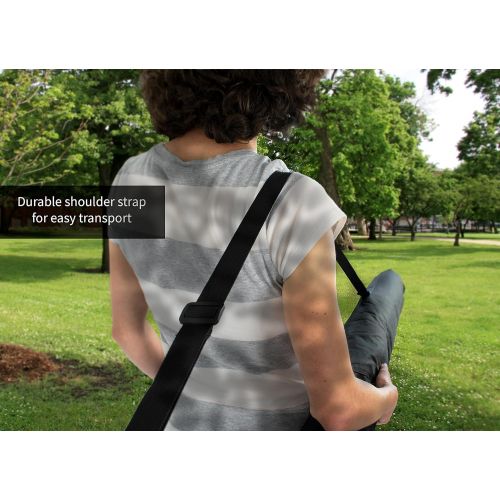 비보 [아마존베스트]VIVO Carrying Bag with Shoulder Strap (Bag Only) for Portable 4:3 Projector Screen with Tripod | 72 inch, 84 inch and 100 inch Screen (PS-BAG-100)