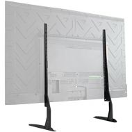 [아마존베스트]VIVO Universal LCD Flat Screen TV Table Top VESA Mount Stand Black | Base fits 22 to 65 (STAND-TV00Y)