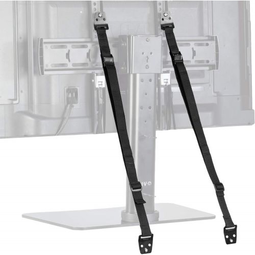 비보 [아마존베스트]VIVO TV Anti-Tip Heavy Duty Dual Cable | Non Tipping Safety Strap Kit for Flat Screen and Furniture Mounting (STAND-SK02)