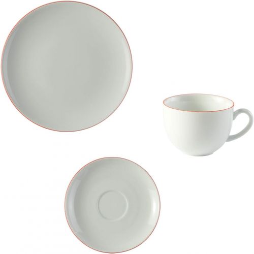 비보 vivo Villeroy & Boch Group 19-5246-9014 Fresh Color Kaffee Set 12 teilig Geschirrsets, Porzellan, weiss, 21.5 x 20 x 20.5 cm, 12 Einheiten