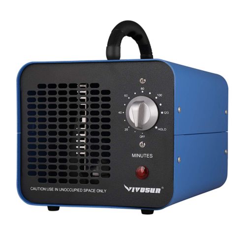  VIVOSUN Commercial Ozone Generator 5,000mgh Industrial O3 Air Purifier Ozone Deodorizer (5,000mg - Black)