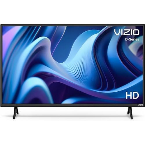  VIZIO 32 inch D-Series HD 720p Smart TV with Apple AirPlay and Chromecast Built-in, Alexa Compatibility, D32h-J, 2022 Model