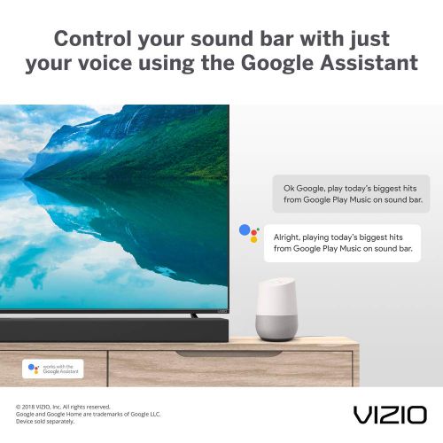  VIZIO SB46514-F6 46-Inch 5.1.4 Premium Home Theater Sound System with Dolby Atmos and Wireless Subwoofer Plus Rear Surround Speakers