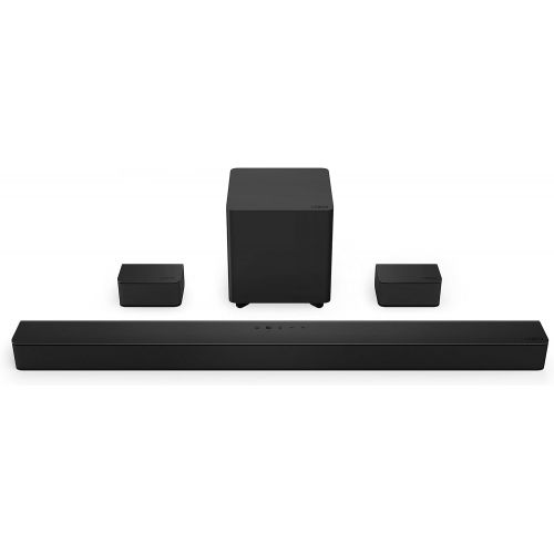  VIZIO V-Series 5.1 Home Theater Sound Bar with Dolby Audio, Bluetooth, Wireless Subwoofer, Voice Assistant Compatible, Includes Remote Control - V51x-J6