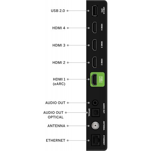  VIZIO 55-Inch M-Series 4K QLED HDR Smart TV w/Voice Remote, Dolby Vision, HDR10+, Alexa Compatibility, M55Q7-J01, 2021 Model