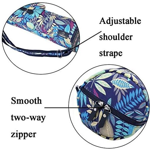  [아마존베스트]VIianber Vianber Yoga Mat Bag, Foldable Canvas Yoga Exercise Mat Tote Sling Carrier Shoulder Bag