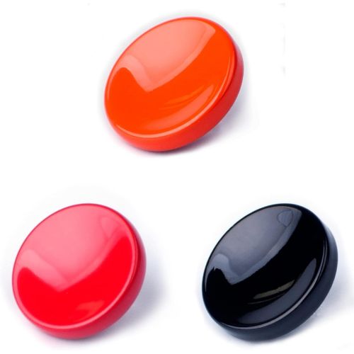  VKO Soft Metal Shutter Release Button Compatible with Fujifilm X-T30 X-T3 X100F X-T20 X-PRO2 XPRO-3 X30 X100T X100S X-E2 X-T10 X-T4 RX10 II III IV Camera Black Red Orange 11mm Conc