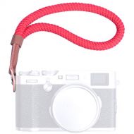 VKO Red Camera Hand Wrist Strap Compatible with Fujifilm X-T30 X-T3 X-T20 X-T2 X70 X-Pro2 X-E3 X30 XQ2 X100F X100T A6400 A6000 A6300 A6500 A6100 RXIR II RX10 Cameras Adjustable Saf