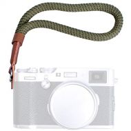 VKO Green Soft Camera Wrist Strap, Hand Strap Compatible with Fujifilm X-T30 X-T4 X-T3 X100F X-T20 X-T2 X-Pro2 X-E2 X30 X100T A6100 A6600 A6400 A6000 Cameras Adjustable Safety Hand