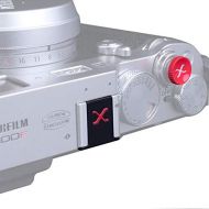 VKO Camera Hot Shoe Cover Protector Cap Compatible with Fujifilm XPro3 XPro2 XT4 XT3 XT2 XT1 X-T30 X-T20 X-T10 XE3 XE2S X100V X100F X100T X100 Soft Release Button Kit(BRXR)