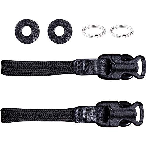  VKO Camera Strap Adapter, Shoulder Neck Strap Clip Adapter, Quick Release QD Loops Connector Buckle Compatible with Sony Canon Nikon DSLR SLR Mirrorless Cameras System Connectors