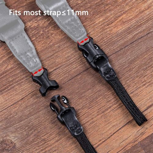  VKO Camera Strap Adapter, Shoulder Neck Strap Clip Adapter, Quick Release QD Loops Connector Buckle Compatible with Sony Canon Nikon DSLR SLR Mirrorless Cameras System Connectors