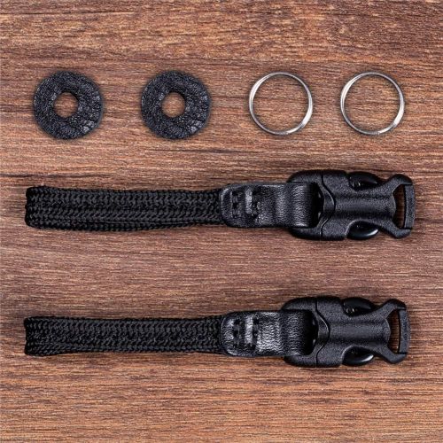  VKO Camera Strap Adapter, Shoulder Neck Strap Clip Adapter, Quick Release QD Loops Connector Buckle Compatible with Sony Canon Nikon DSLR SLR Mirrorless Cameras System Connectors