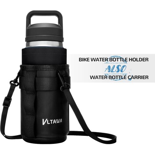  VLTAWA Bike Water Bottle Holder, Bike Cup Holder, Bicycle Water Bottle Holder, Bike Drink Holder, No Screw-Insulated-Sturdy-Adaptable (Signal Large)