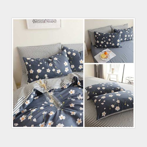  VM VOUGEMARKET Birds Duvet Cover Set Queen,3 Pieces Cotton Girls Cute Love Bird Duvet Cover with 2 Pillowcases,Lightweight Luxury Bedding Set -Full/Queen,Love Birds