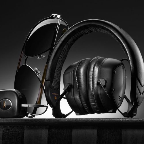  V-MODA XS On-Ear Folding Design Noise-Isolating Metal Headphone (Matte Black Metal)