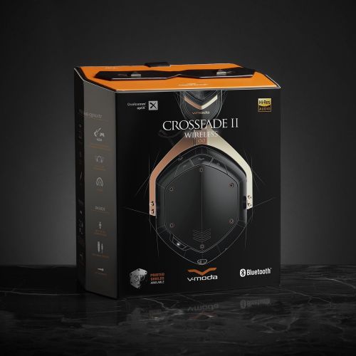  V-MODA Crossfade 2 Wireless Over-Ear Headphones, Rose Gold