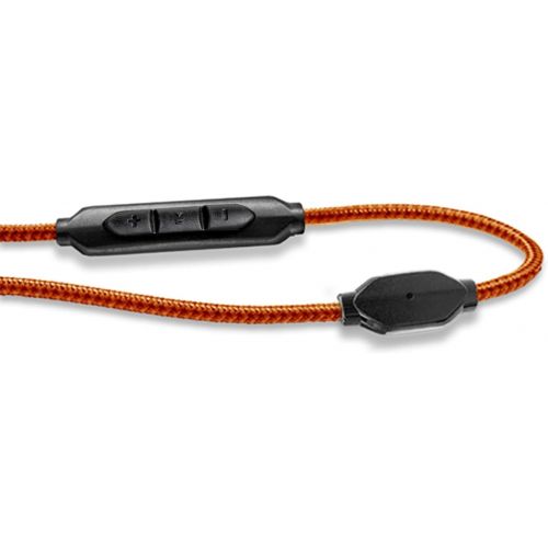  BOSS V-MODA Speakeasy 3-Button Reinforced Cable (Orange) - VC-3SZ-ORANGE